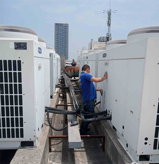 闽侯中央空调制热和不制冷系统维修方法